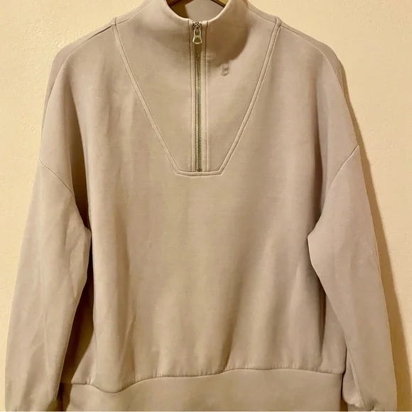 Varley Hawley Half zip double soft sweatshirt Small - Picture 4 of 15